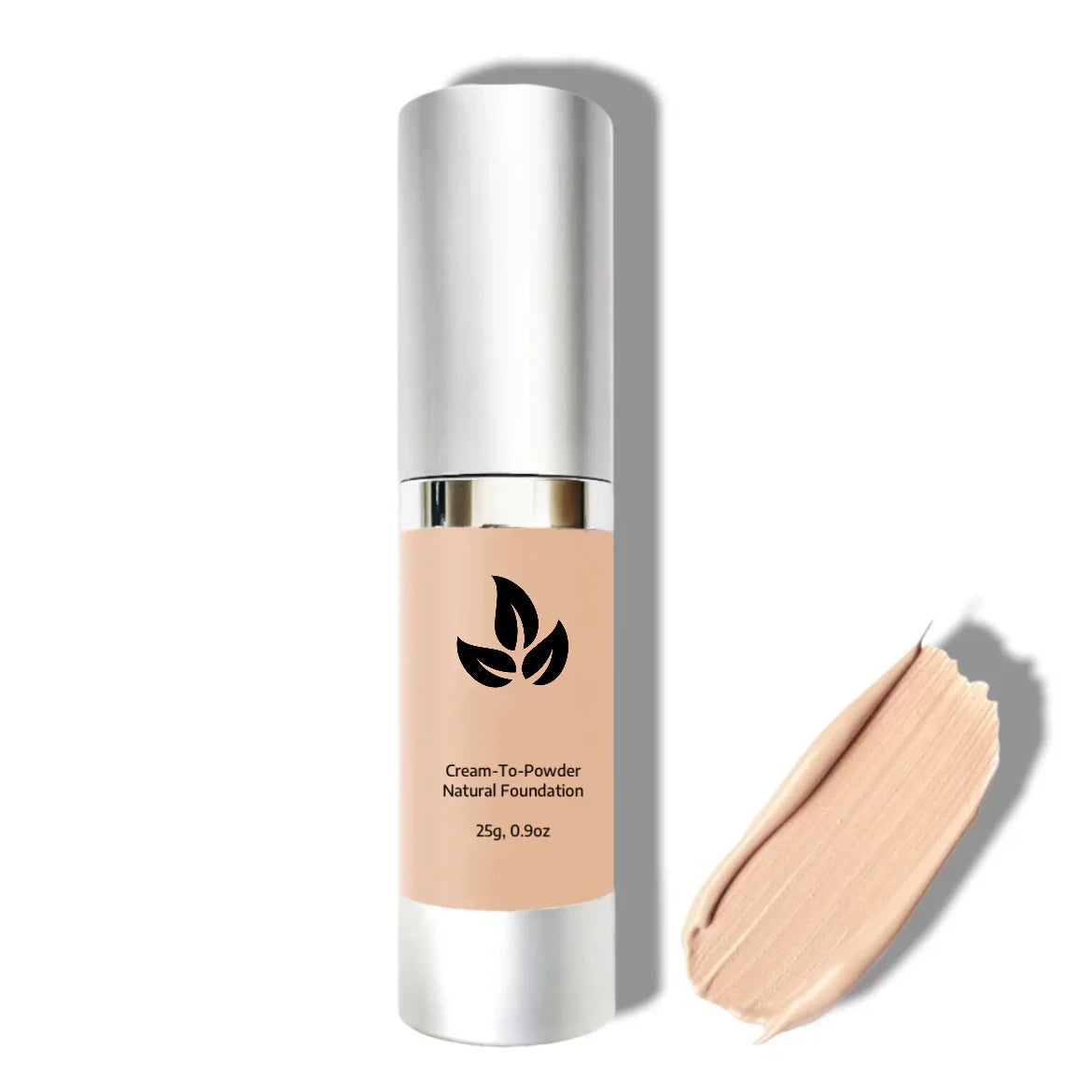 Cream-To-Powder Natural Foundation (PORCELAIN) (25g, 0.9oz.)