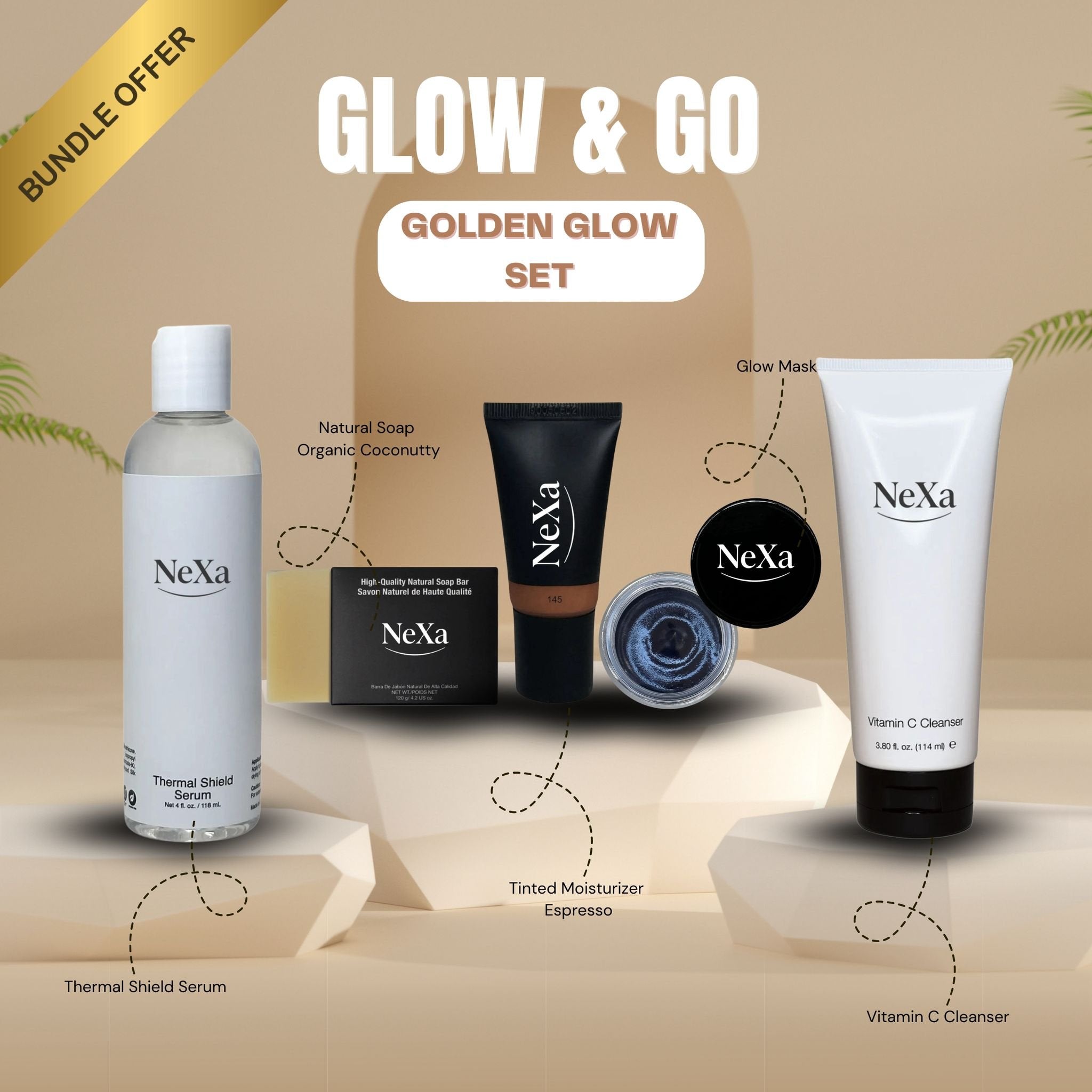 GOLDEN GLOW SET